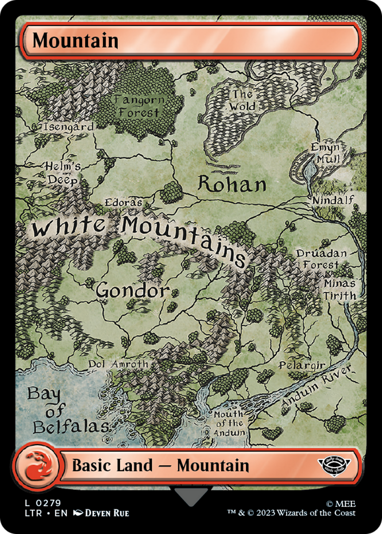 Mountain (0279) (LTR-279)  - The Lord of the Rings: Tales of Middle-earth