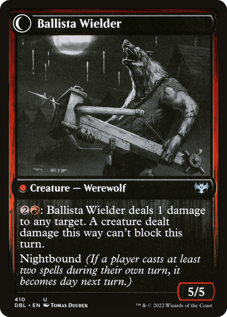Ballista Watcher (DBL-410)  Foil - Innistrad: Double Feature: (Double Faced Transform)