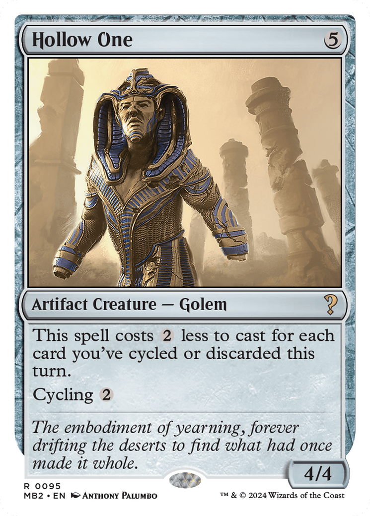 Hollow One (White Border) (MB2-095)  - Mystery Booster 2