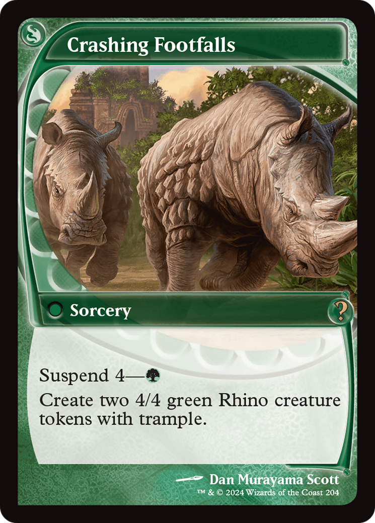 Crashing Footfalls (Future Sight) (MB2-204)  - Mystery Booster 2