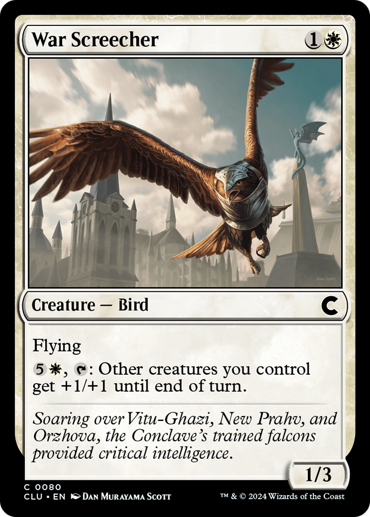War Screecher (CLU-080)  - Ravnica: Clue Edition