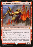Purphoros, Bronze-Blooded (THB-150)  Foil - Theros Beyond Death: (enchantment)