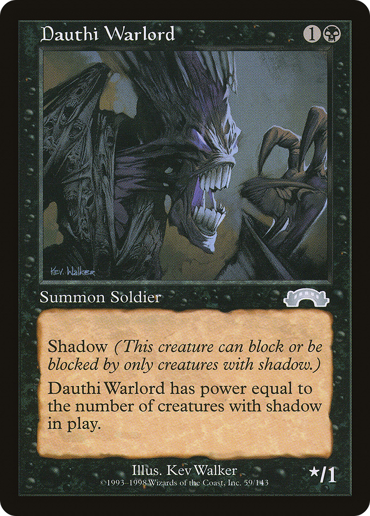 Dauthi Warlord (EXO-059)  - Exodus