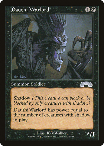 Dauthi Warlord (EXO-059)  - Exodus