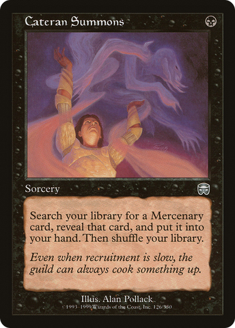 Cateran Summons (MMQ-126)  Foil - Mercadian Masques