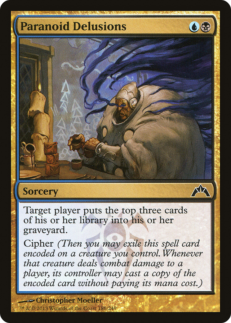 Paranoid Delusions (GTC-186)  Foil - Gatecrash