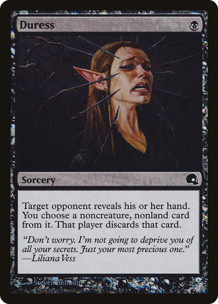 Duress (GRV-013)  Foil - Premium Deck Series: Graveborn