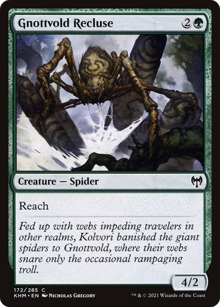 Gnottvold Recluse (KHM-172)  Foil - Kaldheim