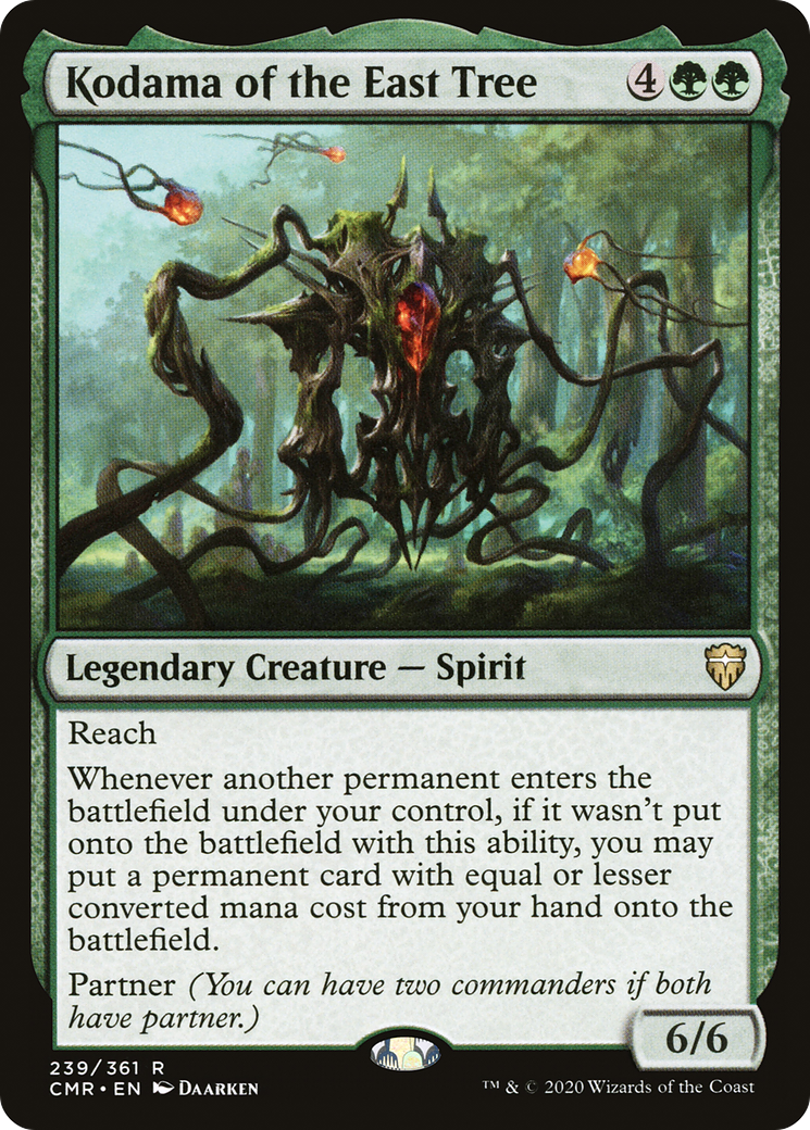 Kodama of the East Tree (CMR-239)  - Commander Legends