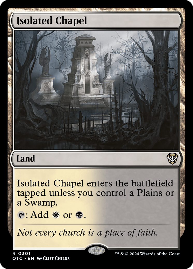 Isolated Chapel (OTC-301)  - Outlaws of Thunder Junction Commander
