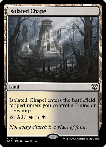 Isolated Chapel (OTC-301)  - Outlaws of Thunder Junction Commander