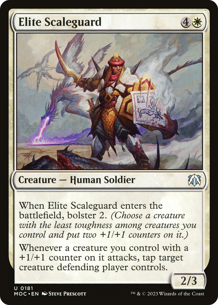 Elite Scaleguard (MOC-181)  - March of the Machine Commander
