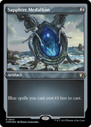 Sapphire Medallion (CMM-614)  Etched Foil - Commander Masters