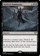 Kindred Dominance (CMM-169)  Foil - Commander Masters