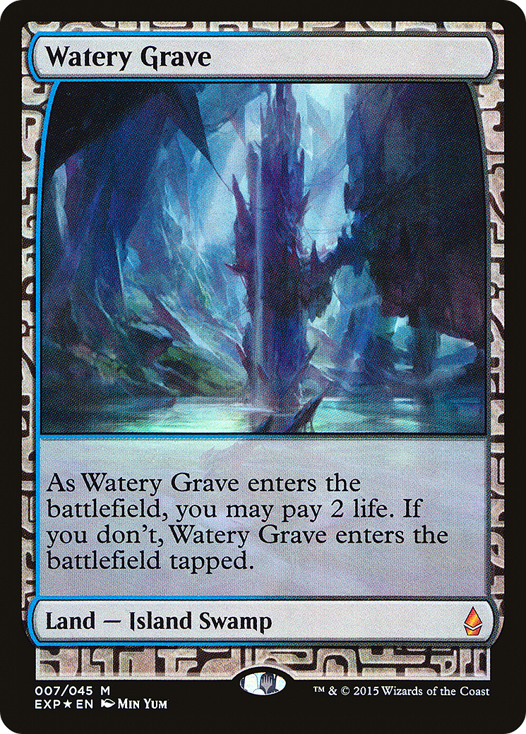 Watery Grave (EXP-007)  Foil - Zendikar Expeditions