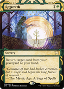 Regrowth (STA-056)  Foil - Strixhaven Mystical Archive: (Showcase) (Borderless)