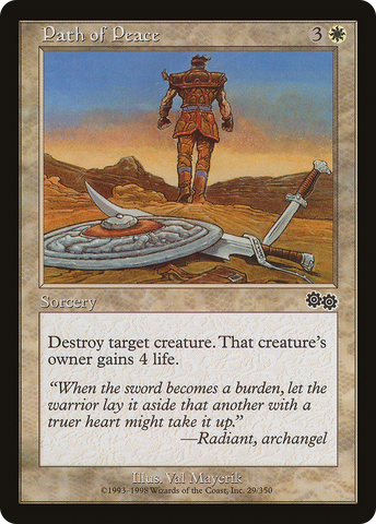 Path of Peace [Urza's Saga]