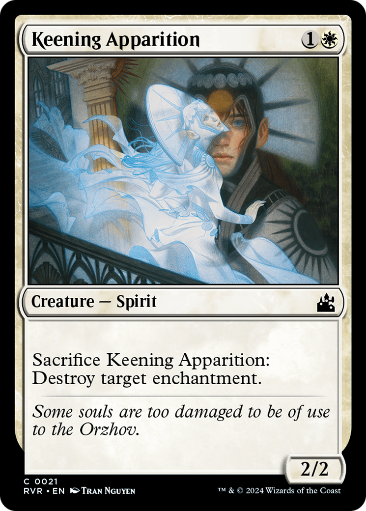 Keening Apparition (RVR-021)  Foil - Ravnica Remastered