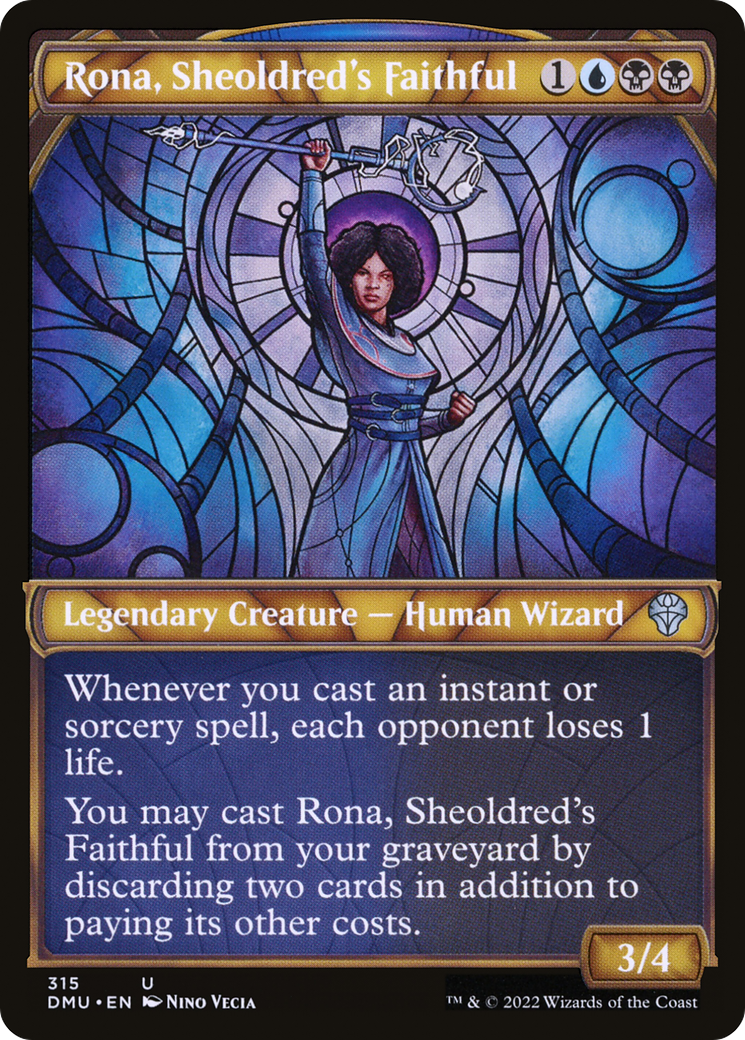 Rona, Sheoldred's Faithful (Showcase) (DMU-315)  Foil - Dominaria United: (Showcase)