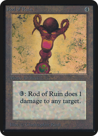 Rod of Ruin (LEA-)  - Limited Edition Alpha