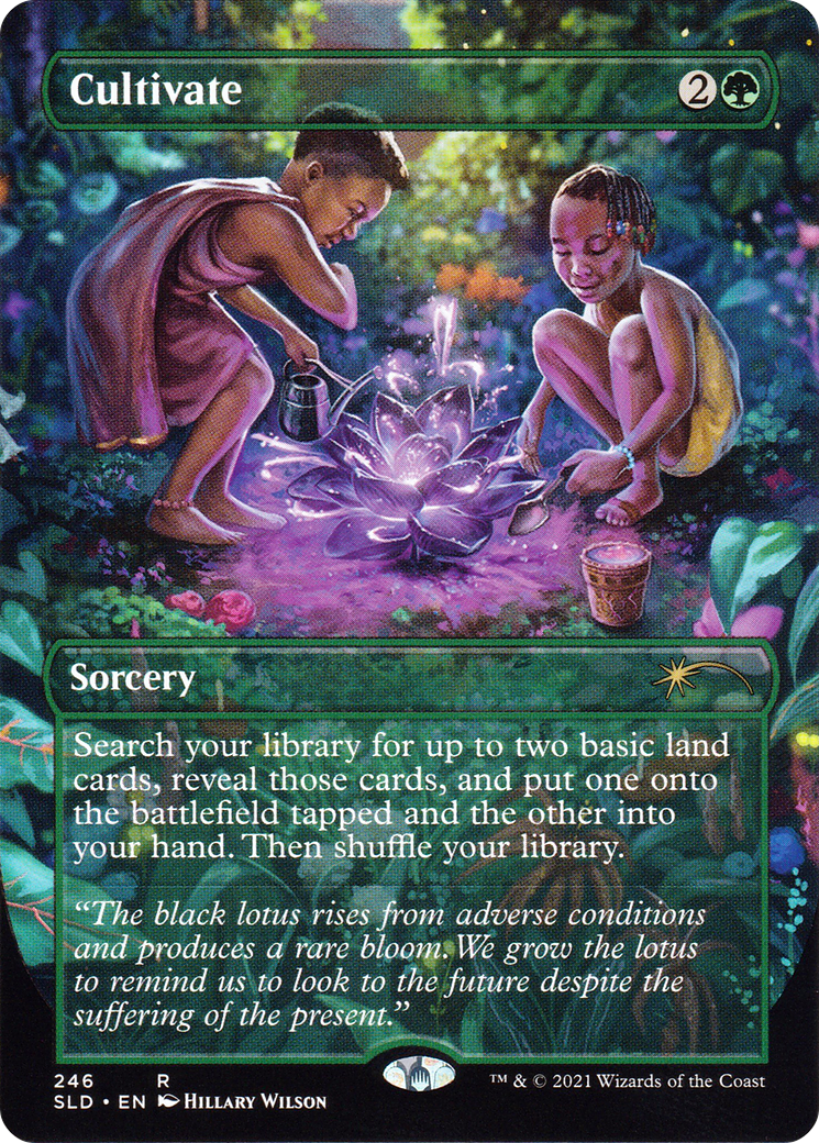 Cultivate (SLD-246)  Foil - Secret Lair Drop (Borderless)