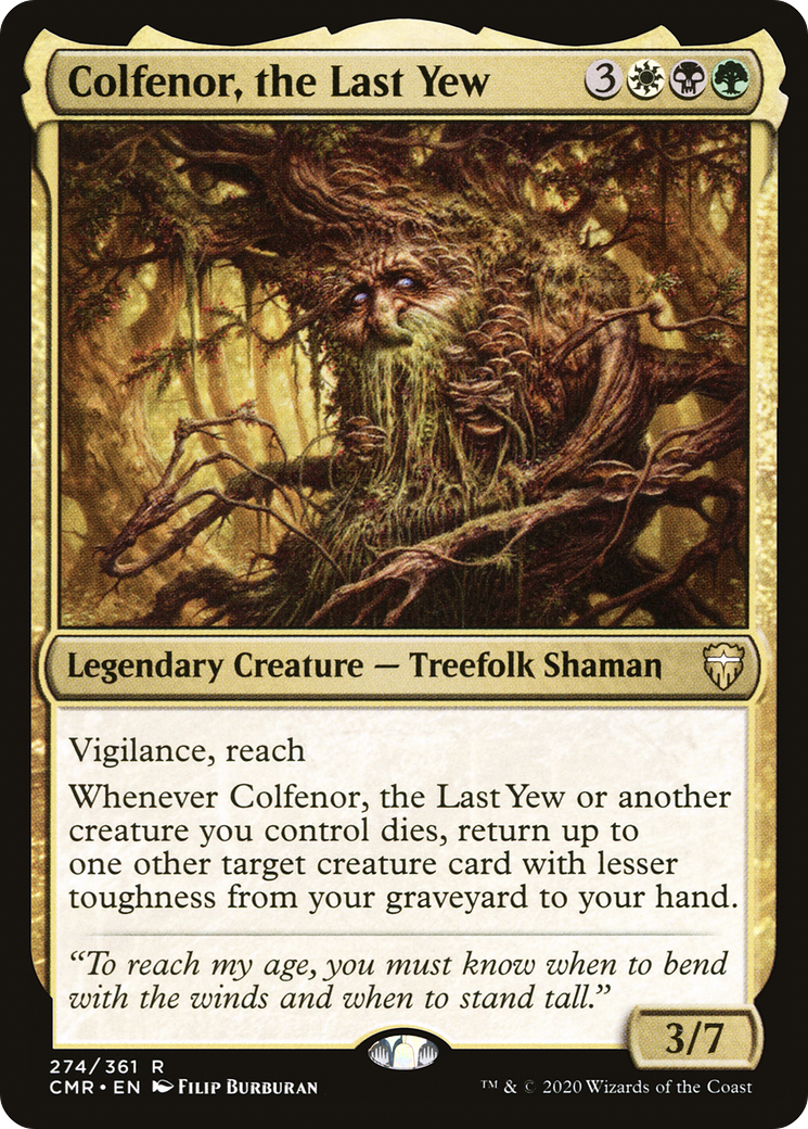 Colfenor, the Last Yew (CMR-274)  - Commander Legends