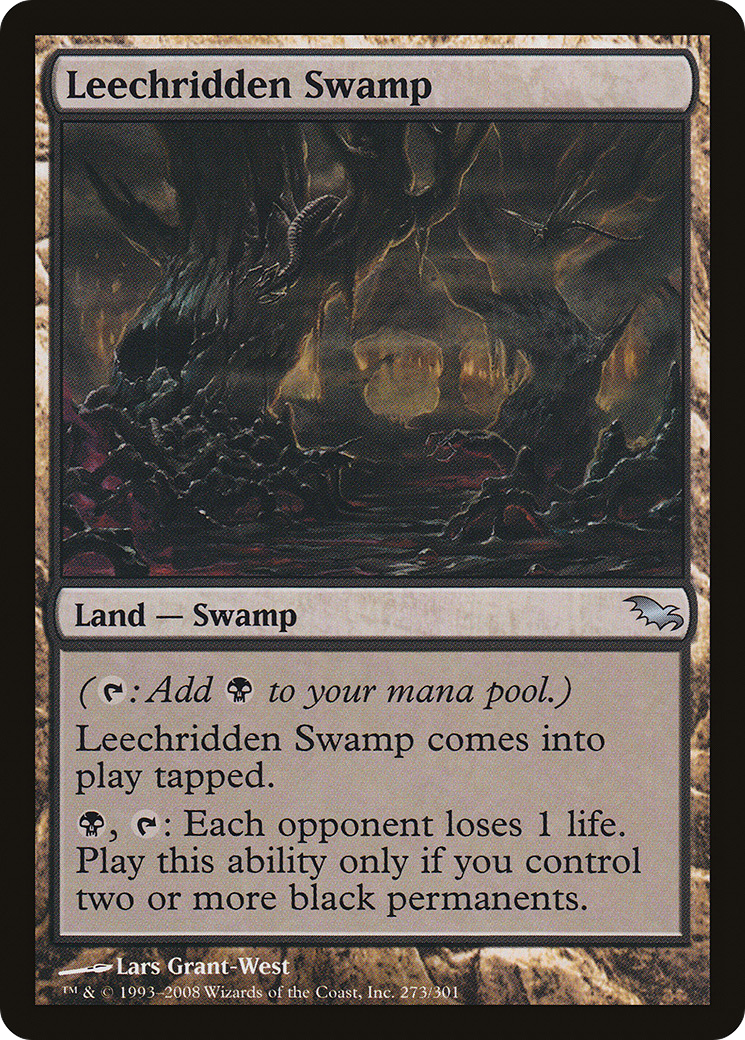 Leechridden Swamp (SHM-273) - Shadowmoor Foil