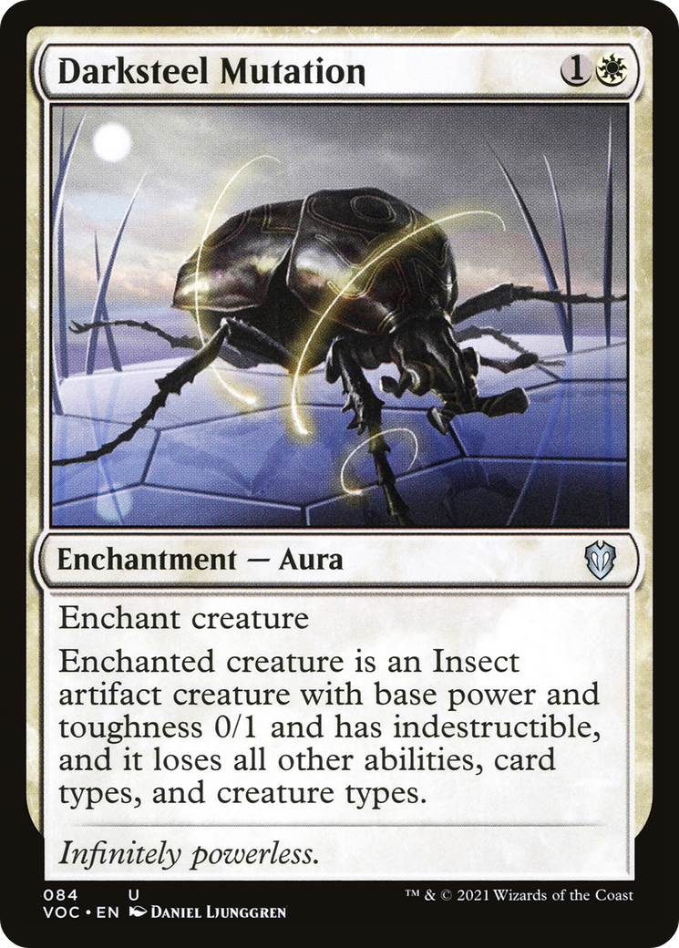 Darksteel Mutation (VOC-084)  - Crimson Vow Commander