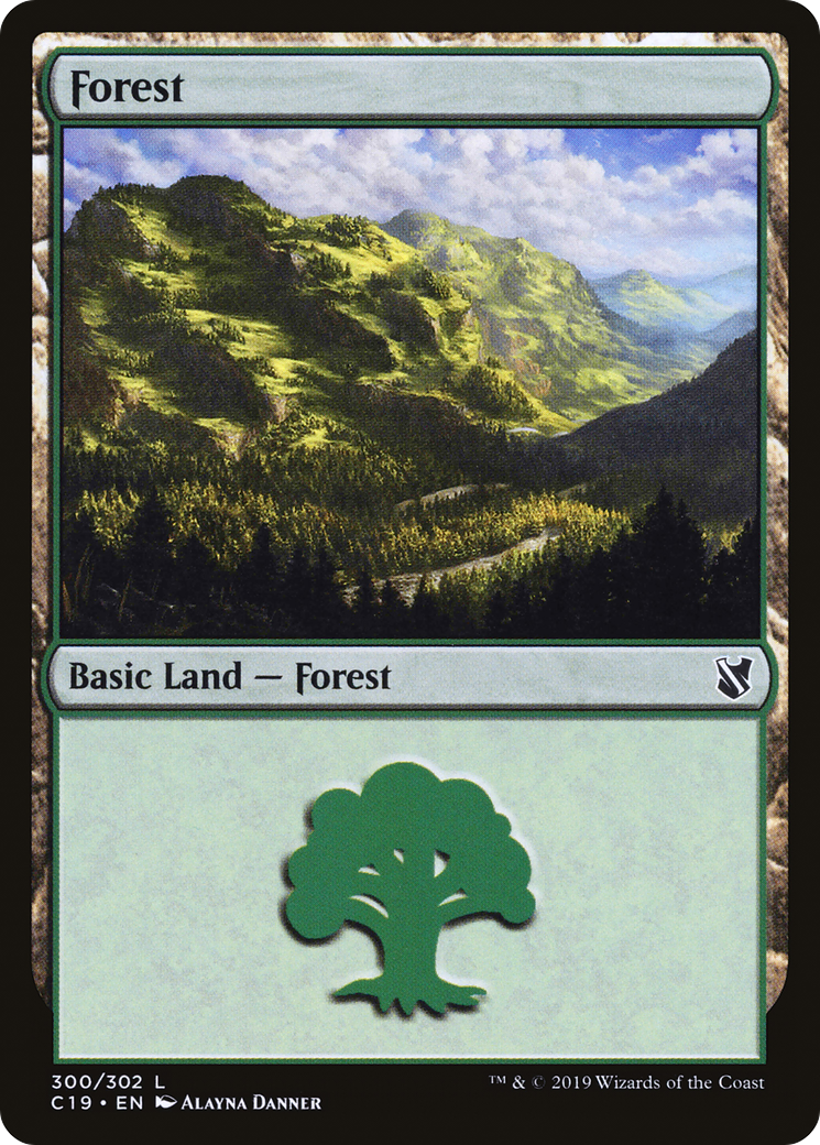 Forest (300) (C19-300)  - Commander 2019