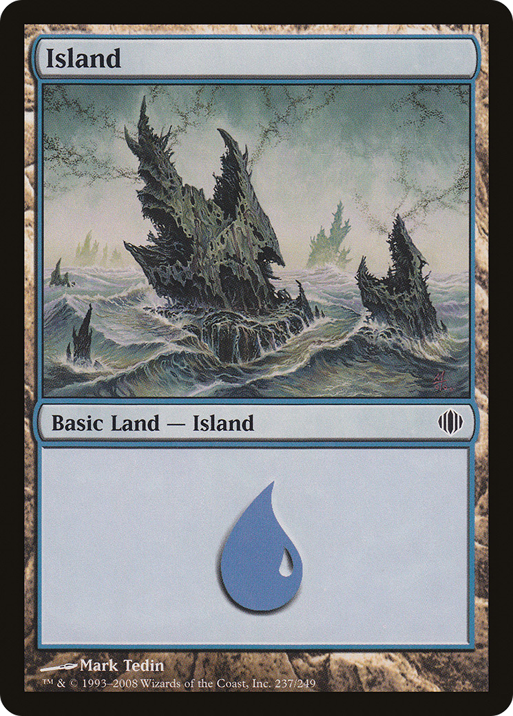 Island (237) (ALA-237)  - Shards of Alara