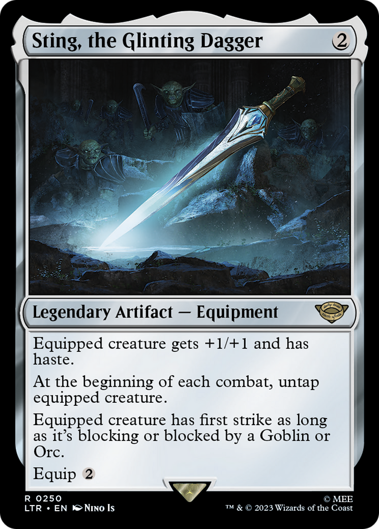 Sting, the Glinting Dagger (LTR-250)  - The Lord of the Rings: Tales of Middle-earth