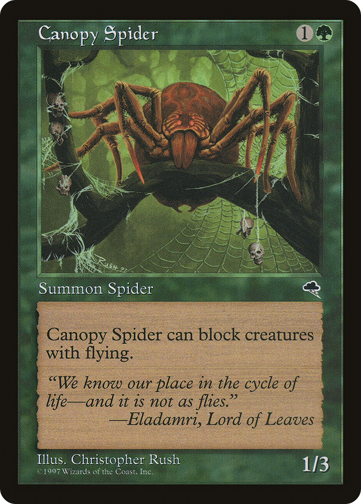 Canopy Spider (TMP-217)  - Tempest