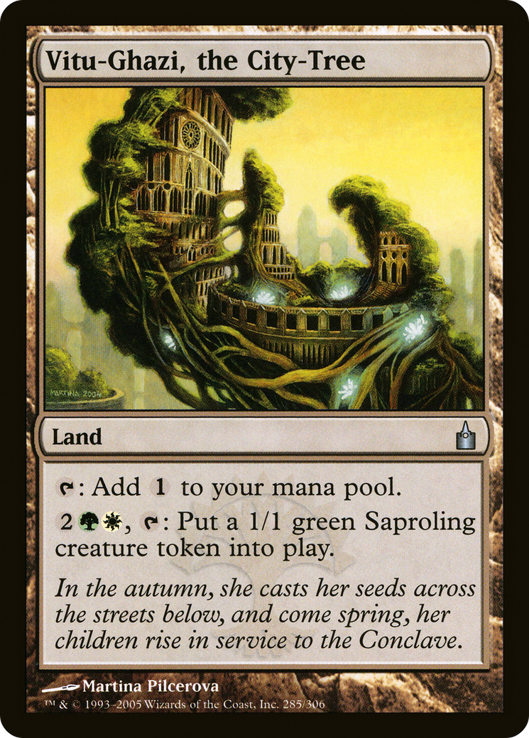 Vitu-Ghazi, the City-Tree (RAV-285)  - Ravnica: City of Guilds