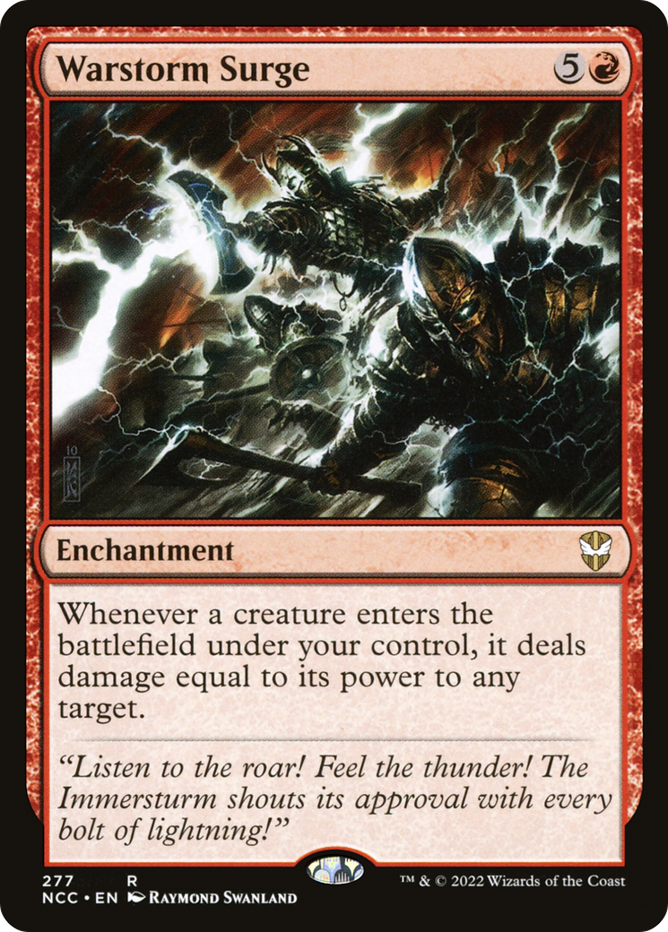 Warstorm Surge (NCC-277)  - New Capenna Commander