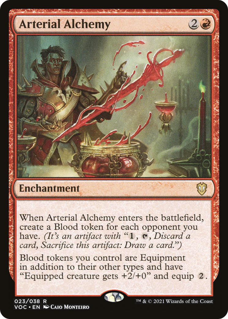 Arterial Alchemy (VOC-023)  - Crimson Vow Commander