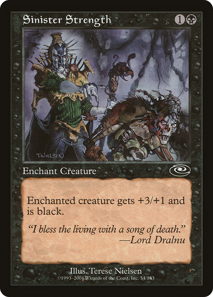 Sinister Strength (PLS-054)  Foil - Planeshift