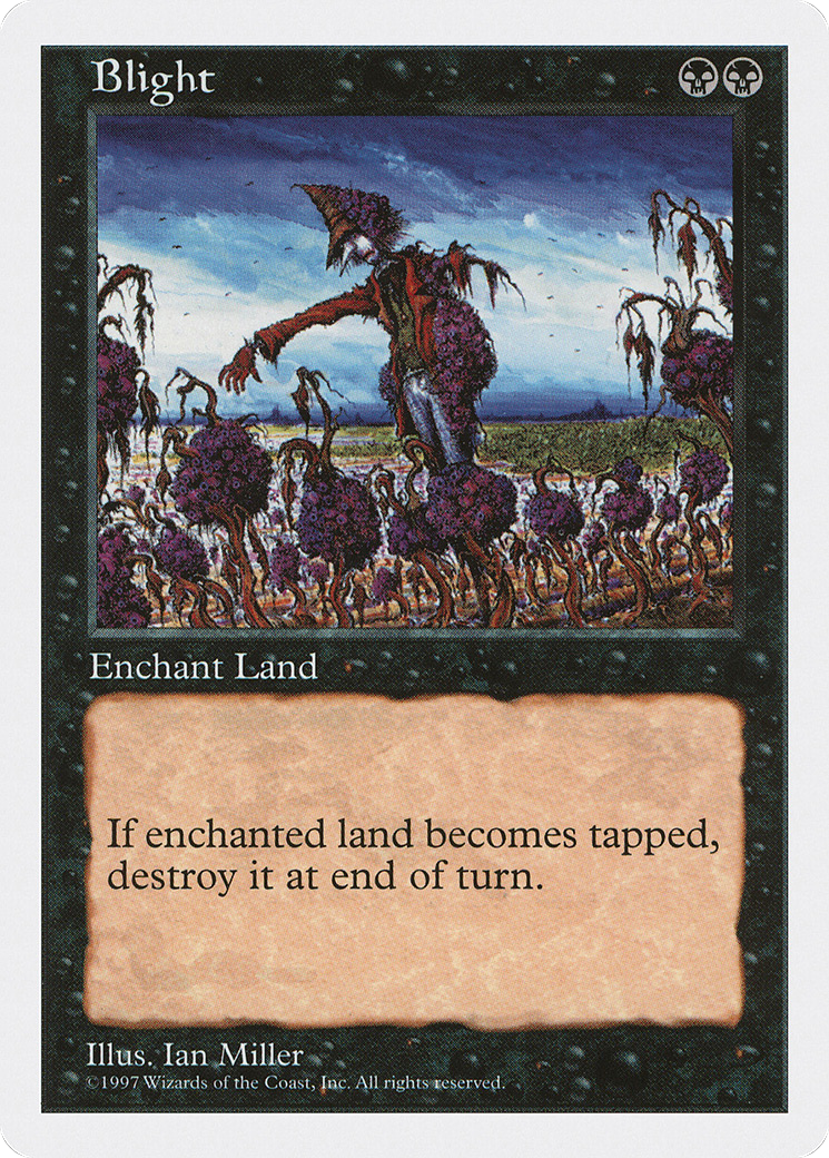 Blight (5ED-)  - Fifth Edition