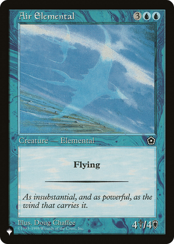 Air Elemental (LIST-P02-31)  - The List