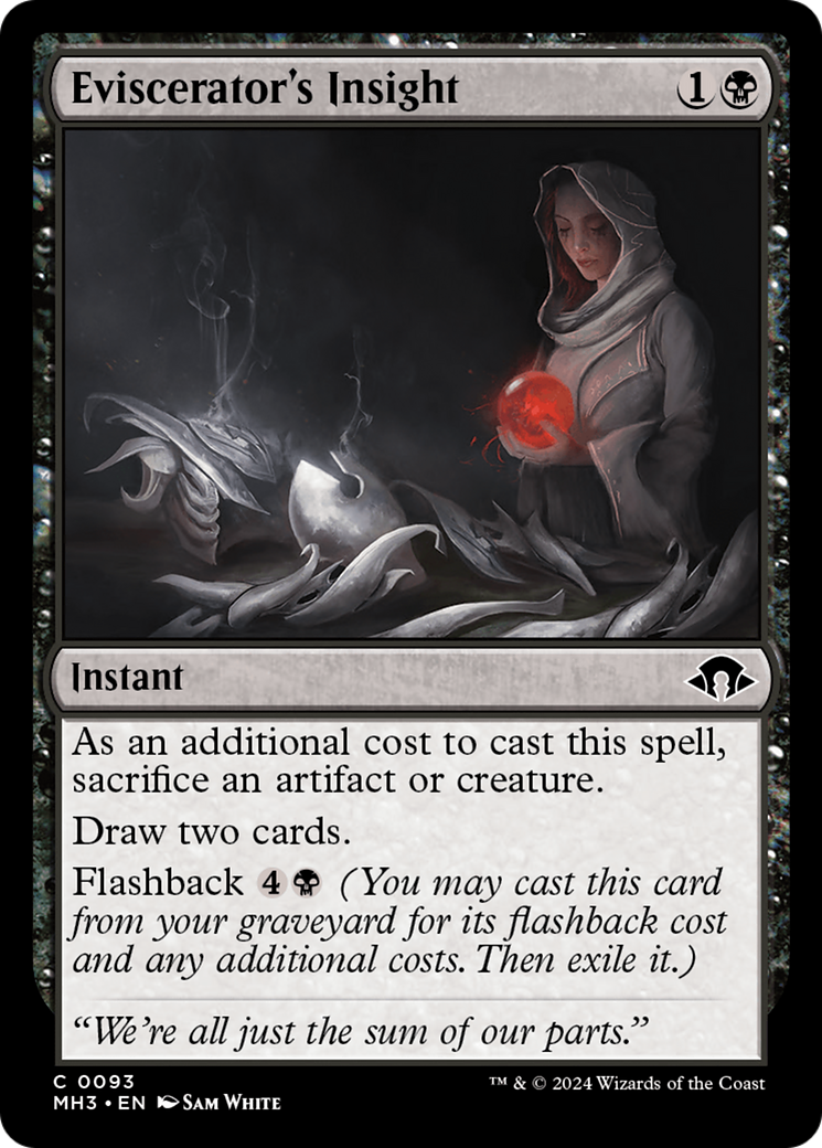 Eviscerator's Insight (MH3-093)  Foil - Modern Horizons 3