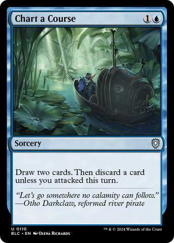 Chart a Course (BLC-110)  - Bloomburrow Commander