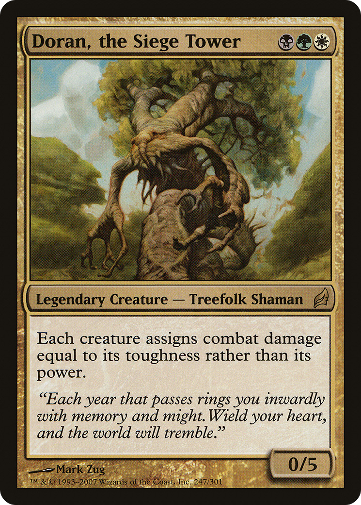 Doran, the Siege Tower (LRW-247)  - Lorwyn