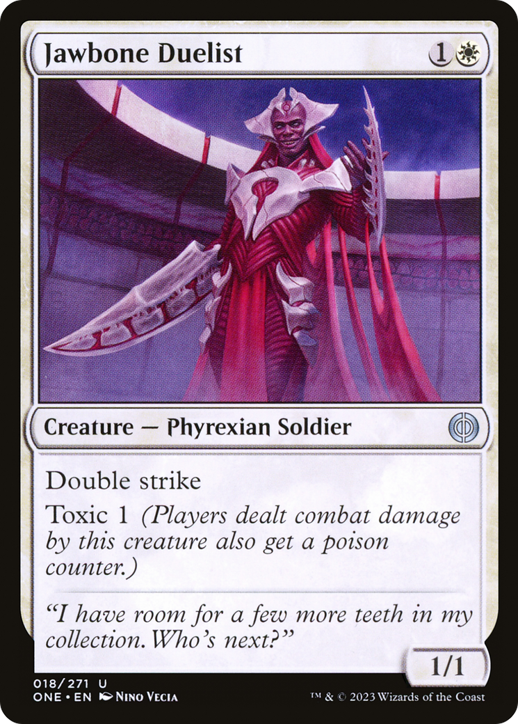 Jawbone Duelist (ONE-018)  - Phyrexia: All Will Be One