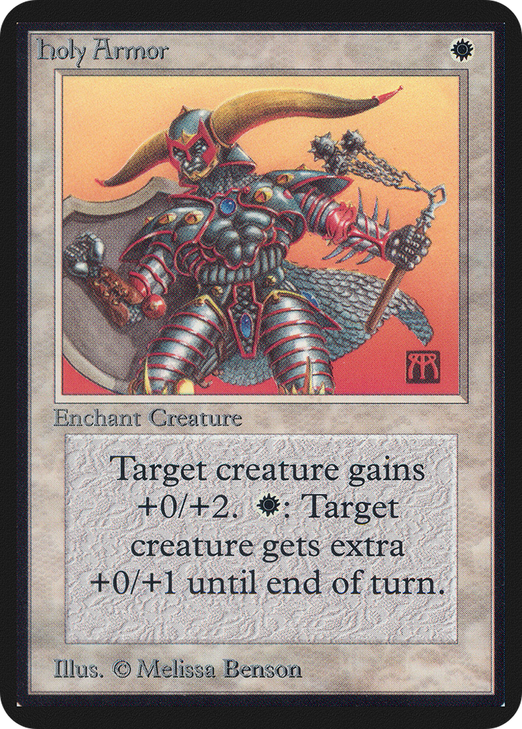 Holy Armor (LEA-)  - Limited Edition Alpha