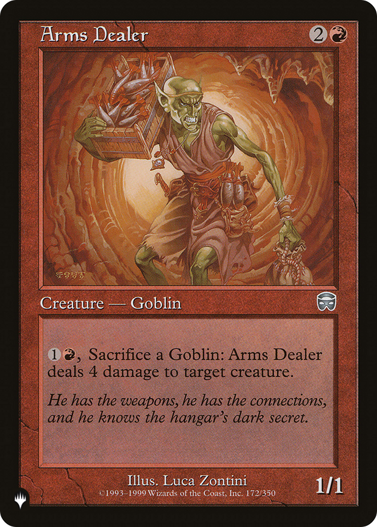 Arms Dealer (LIST-MMQ-172)  - The List