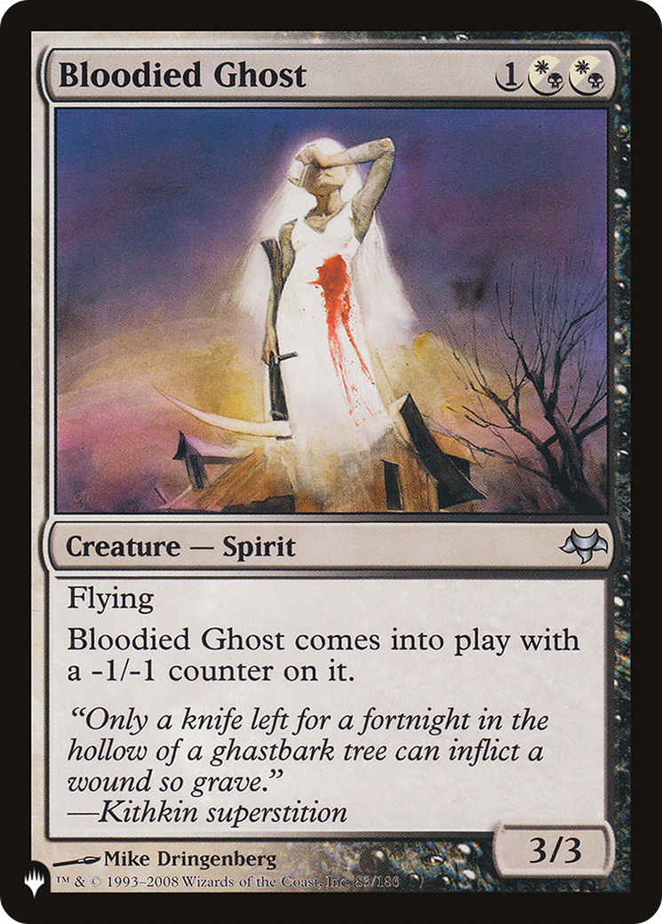 Bloodied Ghost (LIST-EVE-83)  - The List