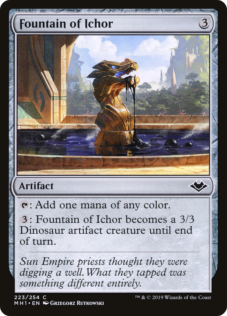 Fountain of Ichor (MH1-223)  Foil - Modern Horizons