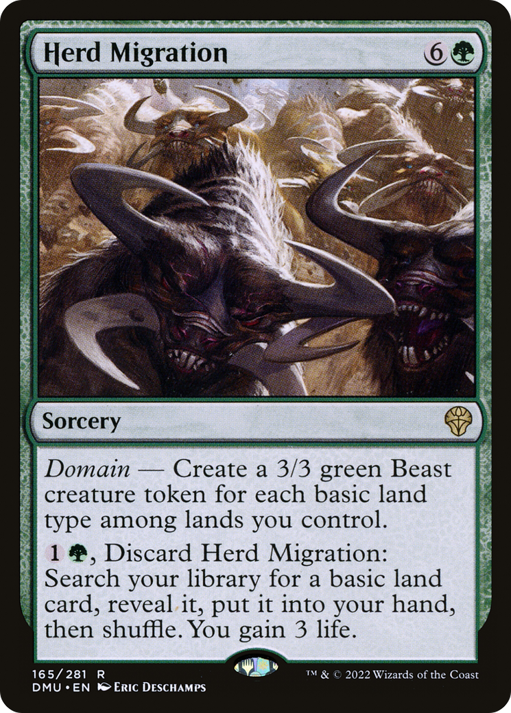 Herd Migration (DMU-165)  Foil - Dominaria United