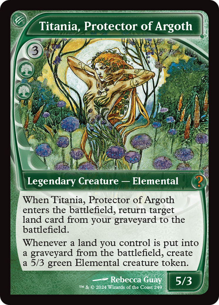 Titania, Protector of Argoth (Future Sight) (MB2-249)  Foil - Mystery Booster 2
