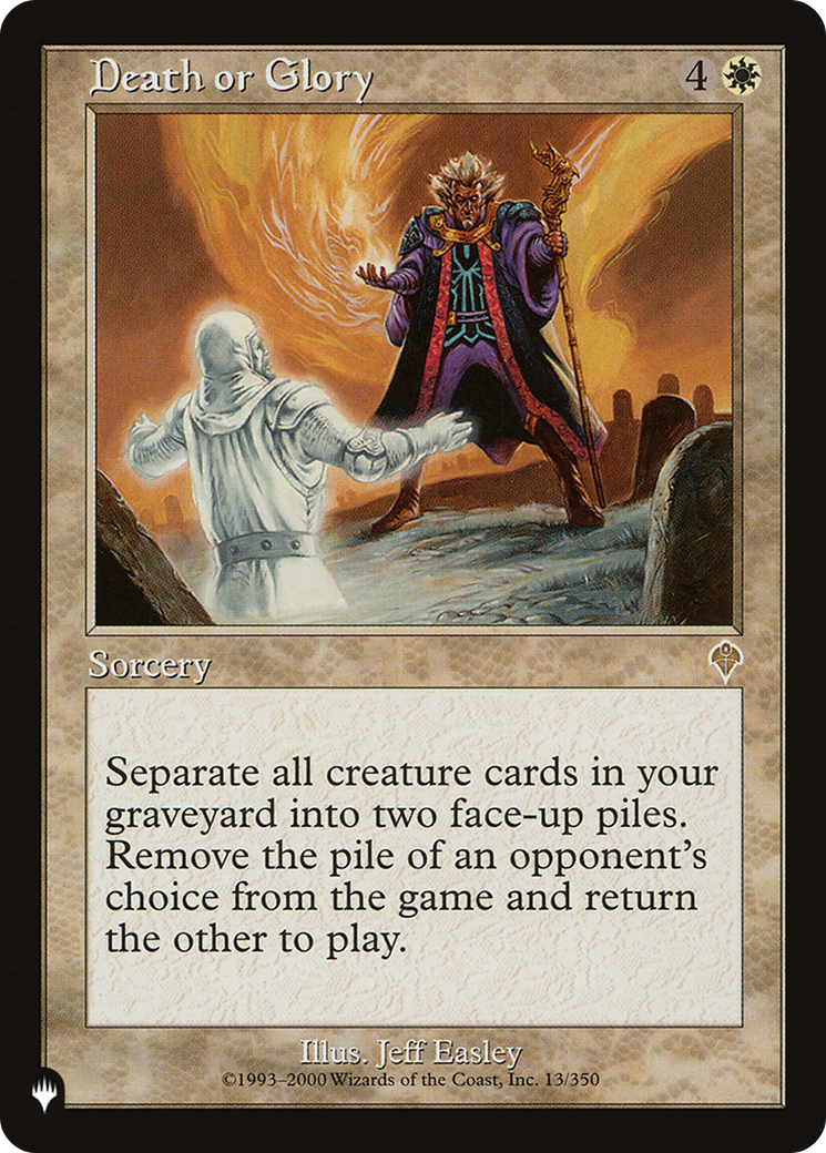 Death or Glory (LIST-INV-13)  - The List