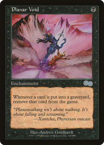 Planar Void (USG-149)  - Urza's Saga